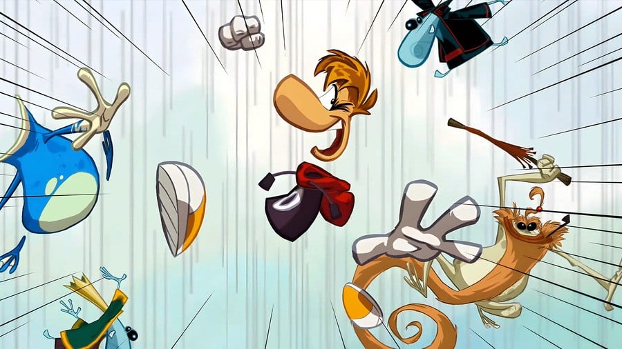 Platforming Classic Rayman Origins Looks Fab in 4K on PS5