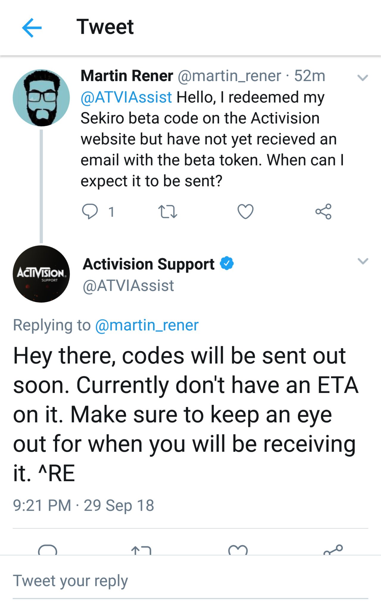 Activision Support