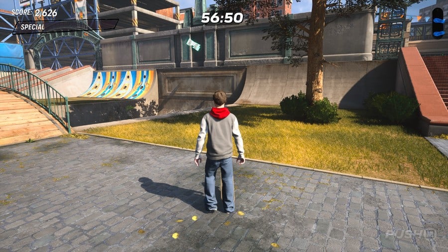 Tony Hawk's Pro Skater 3 + 4: College Walkthrough - All Park Goals and Collectibles 42