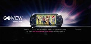 SCEE Want You To Try Out The PSP's GO!VIEW Service.