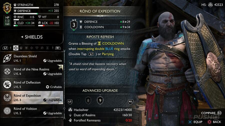 God of War Ragnarok: All Shields Attachments Locations and Upgrades 3