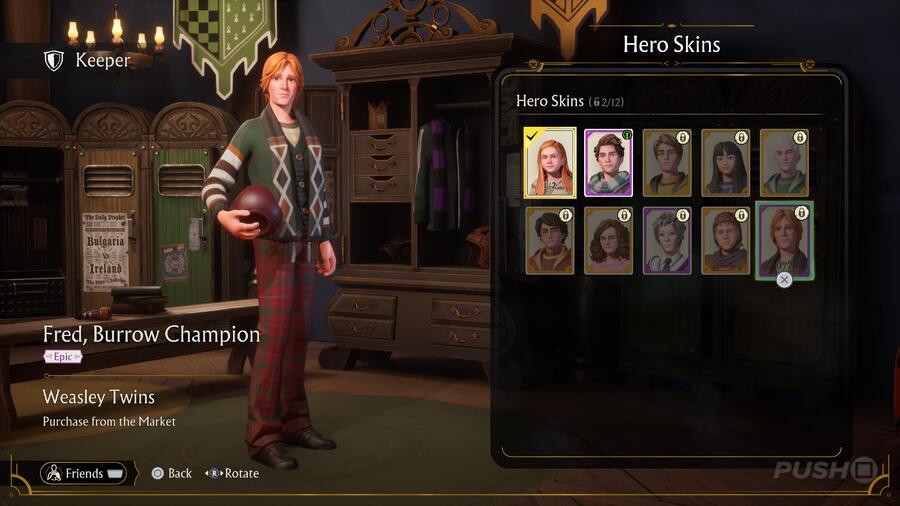 All Hero Skins and How to Unlock Them in Harry Potter Quidditch Champions Guide Push Square 11