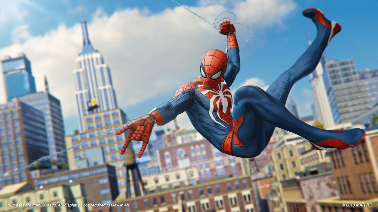 Spider man deals ps4 ps plus