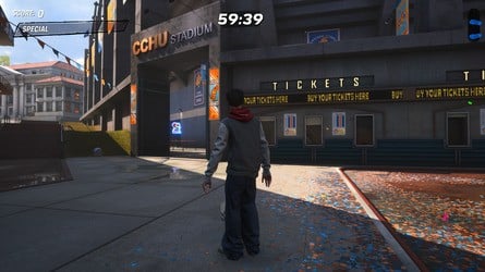 Tony Hawk's Pro Skater 3 + 4: College Walkthrough - All Park Goals and Collectibles 62