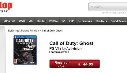 Call of Duty: Ghosts Sending Shivers Down Vita's Spine