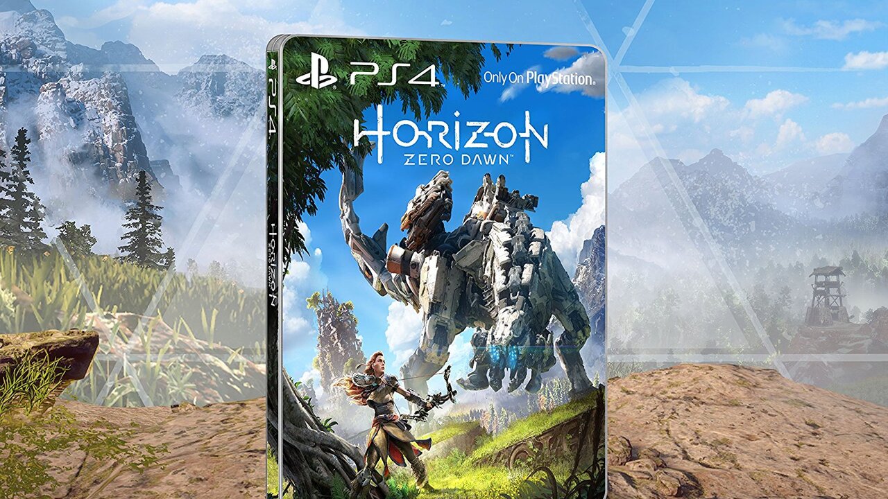 HORIZON ZERO DAWN NEW STEELBOOK PS4 PC XBOX G2 SIZE METAL CASE