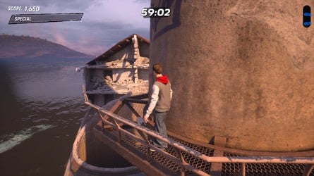 Tony Hawk's Pro Skater 3 + 4: Alcatraz Walkthrough - All Park Goals and Collectibles 59