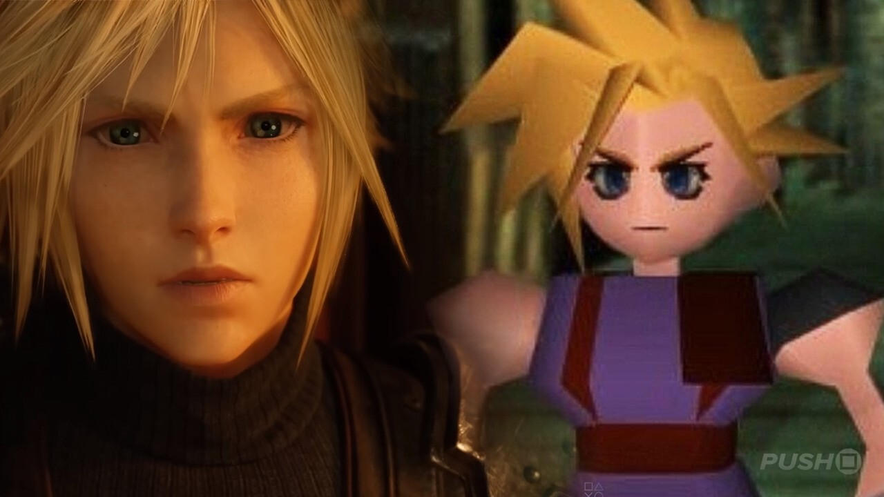 Final Fantasy 7 Rebirth’s PS5 Trailer Compared to PS1 Original