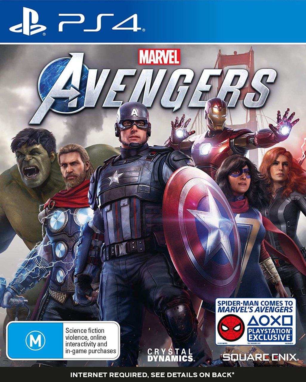 marvel's avengers for playstation 4