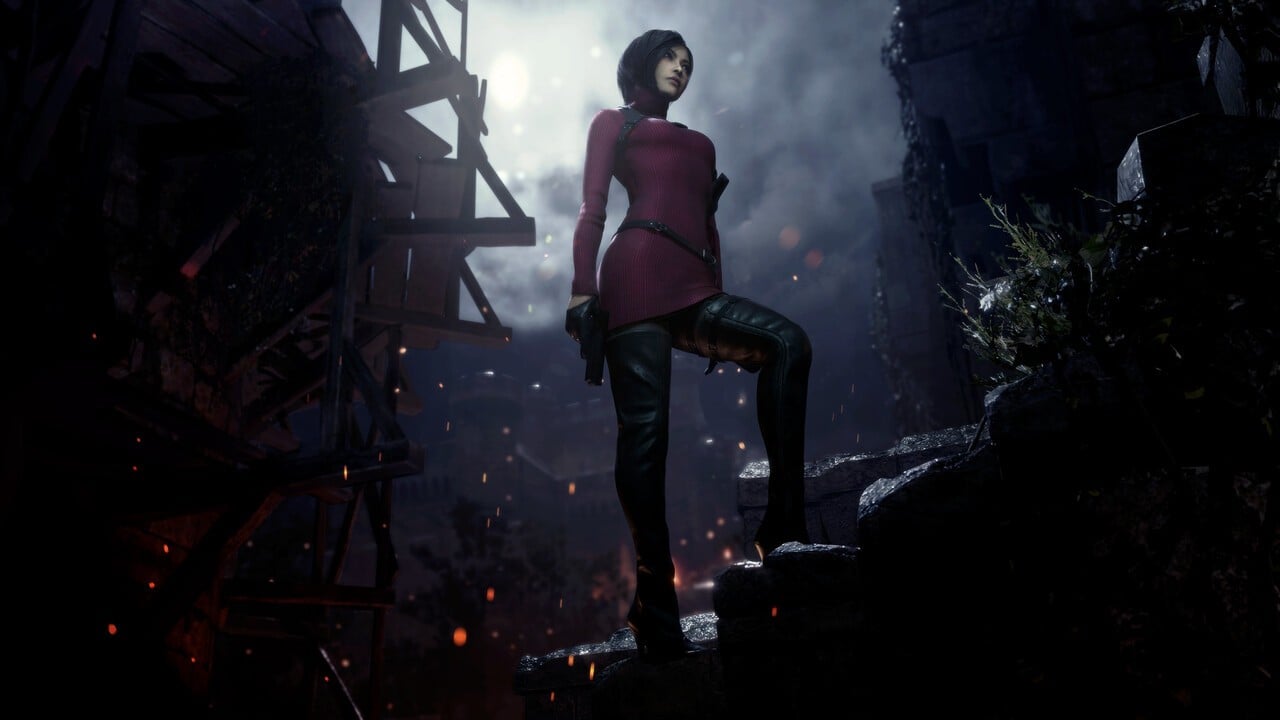 Resident Evil 4 Remake Ada Wong Edition 2 (PS5 Cover Art Only) No Game  Included