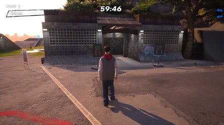 Tony Hawk's Pro Skater 3 + 4: Alcatraz Walkthrough - All Park Goals and Collectibles 4