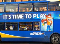 Crash Bandicoot Buses Invade Britain