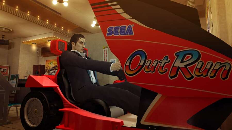 OutRun PS4 PlayStation 4 Yakuza 0