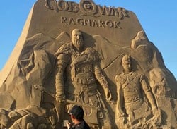Here's How That Awesome God of War Ragnarok Sand Sculpture Was Made