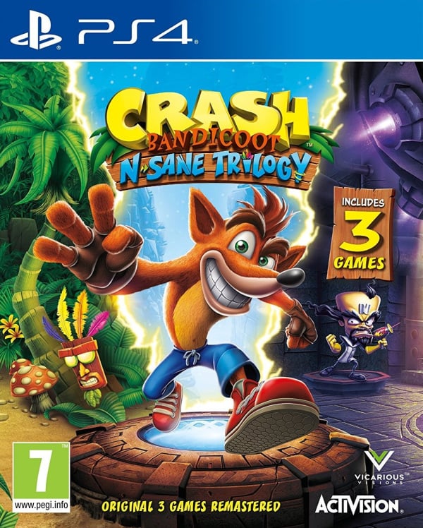 Crash Bandicoot N. Sane Trilogy PS4 (EU & UK)