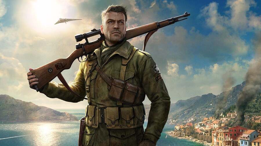 What nationality is Sniper Elite protagonist Karl Fairburne, and which nation's military does he serve?
