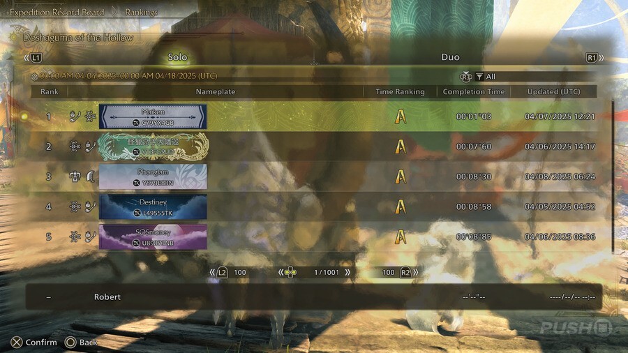Monster Hunter Wilds Cheaters Leaderboards