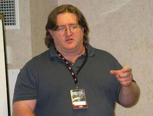 We're Not Judging When We Say Gabe Newell Probably Doesn't Exercise Much.