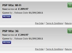 PS Vita UK Release Date and Price Listed by GameStop