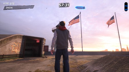 Tony Hawk's Pro Skater 3 + 4: Alcatraz Walkthrough - All Park Goals and Collectibles 75