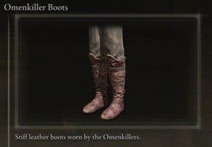 Elden Ring: All Partial Armour Sets - Omenkiller Set - Omenkiller Boots