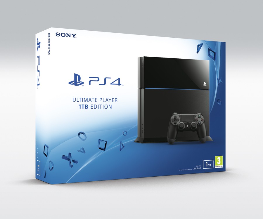 1TB PlayStation 4 PS4 Europe Player Edition