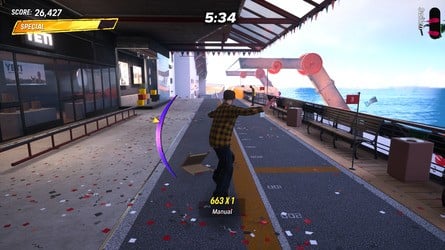 Tony Hawk's Pro Skater 3 + 4: Cruise Ship Walkthrough - All Park Goals and Collectibles 19