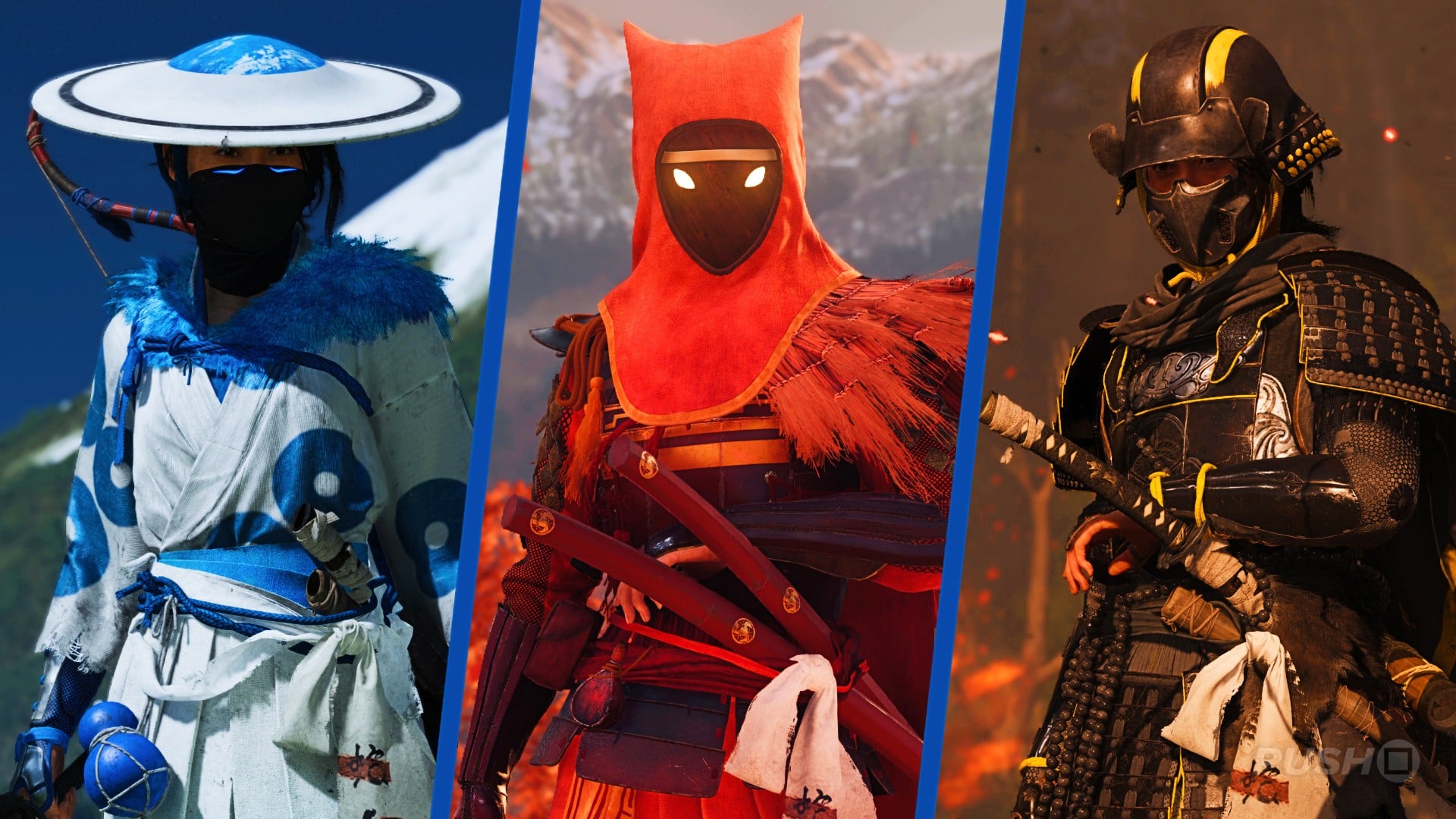 Ghost of Yotei: Complete Edition Gets Awesome Astro Bot, Journey, Helldivers Armour Sets