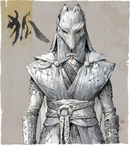 The Snake (left) and The Kitsune (right)