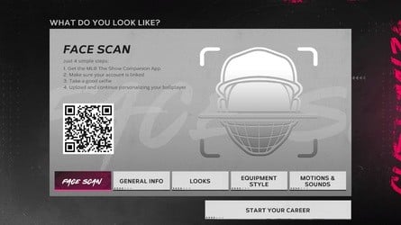 MLB The Show 24: How to Use Face Scan When Creating Your Ballplayer 8