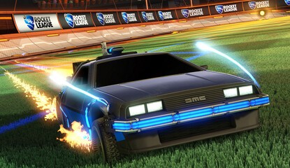 Great Scott! Rocket League Goes Back to the Future