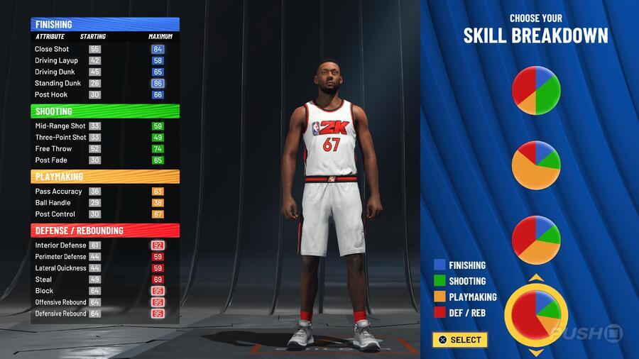 NBA 2K22 Best Center Build Current-Gen Guide 1