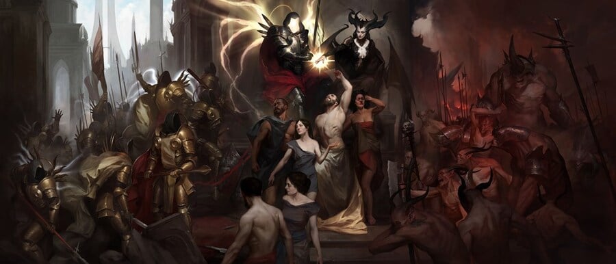 Diablo 4 Heaven And Hell Art