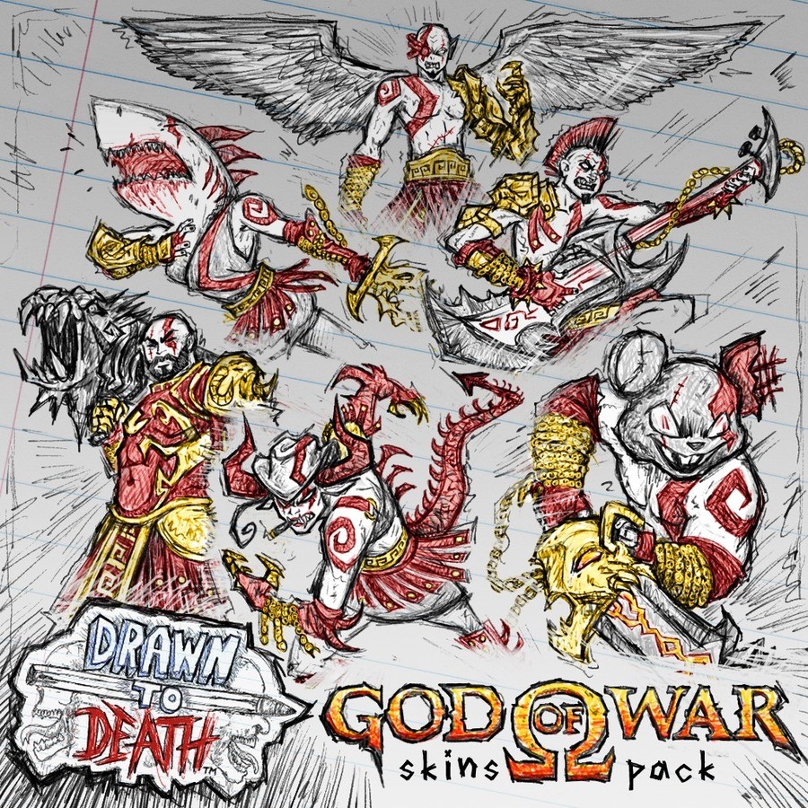 God of War Drawn to Death PS4 PlayStation 4 1