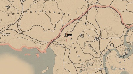 red dead redemption 2 dinosaur bones full map