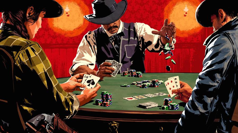 Mise à jour en ligne Red Dead Redemption 2 Poker