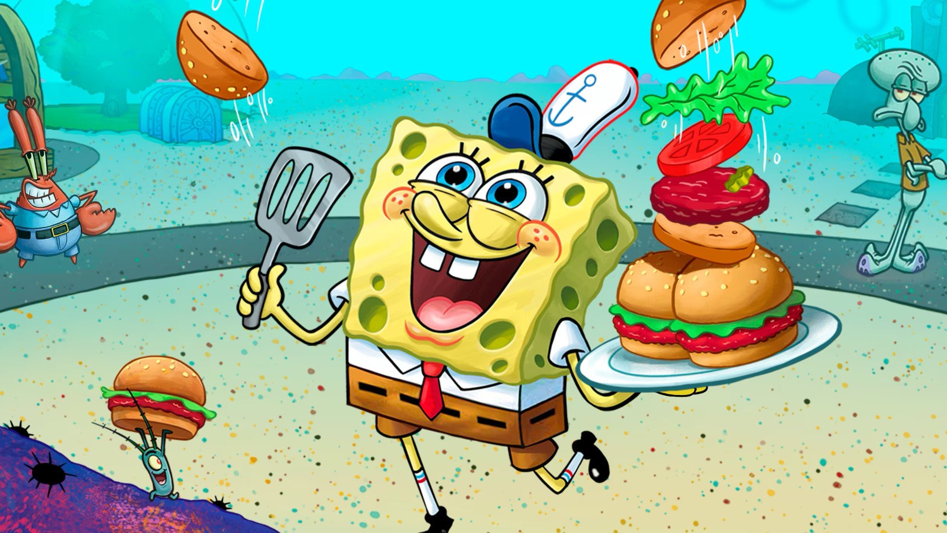 #Are Ya Ready, Kids? SpongeBob: Krusty Cook-Off Serves Up Today on PS5, PS4