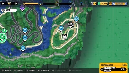 ALL 11 Rotor Jetpack Locations in Prospecto Valley (Prospecto Valley  Jetpacks) - LEGO 2K Drive 