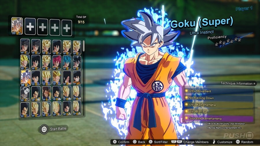 Goku (Super) Ultra Instinct 1