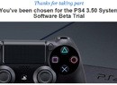 PS4 Firmware Update 3.50 Beta Codes Are Being Sent Out