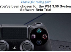 PS4 Firmware Update 3.50 Beta Codes Are Being Sent Out