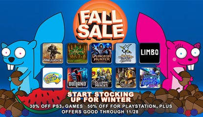 PlayStation Network's Fall Sale Offers Up To 50% Off Top Titles