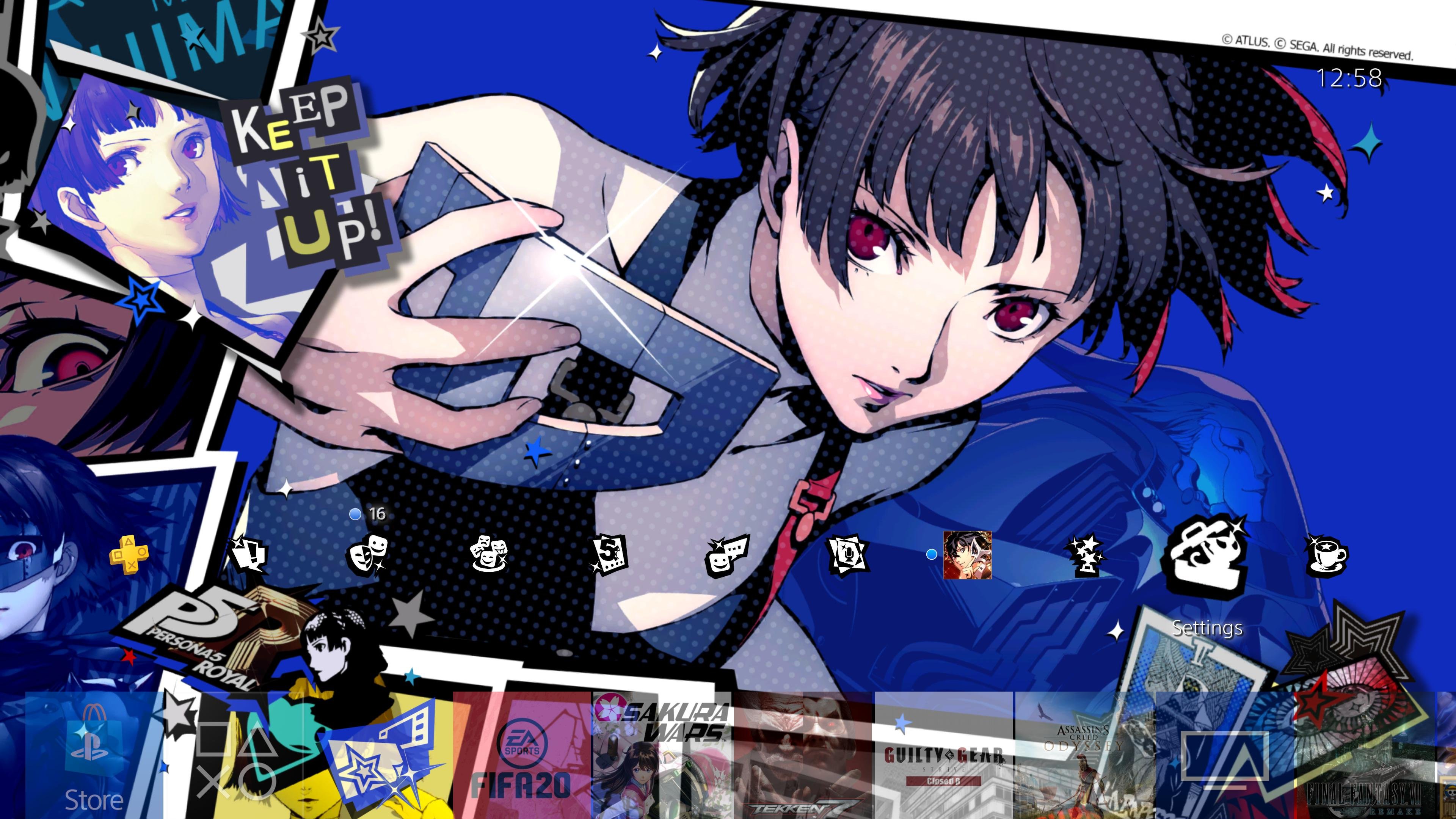 Sony Sending Out Even More Persona 5 Royal Dynamic Ps4 Themes And Avatars Push Square