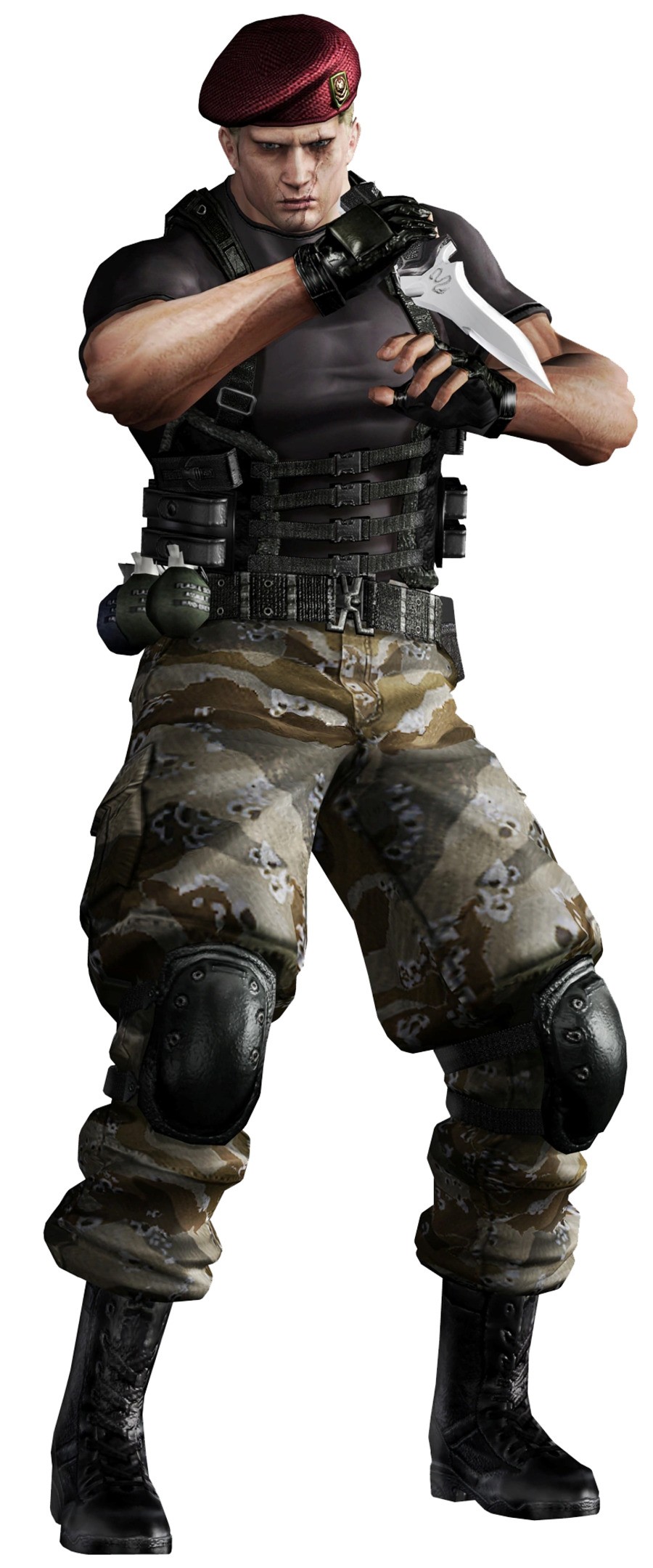 Who is this character from the Resident Evil series (pictured)?