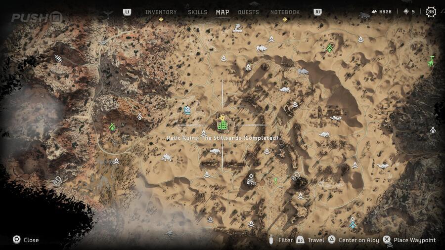 Horizon Forbidden West How to Solve Relic Ruins Stillsands Guide PS5 PS4 2