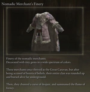 Elden Ring: All Partial Armour Sets - Nomadic Merchant's Set - Nomadic Merchant's Finery