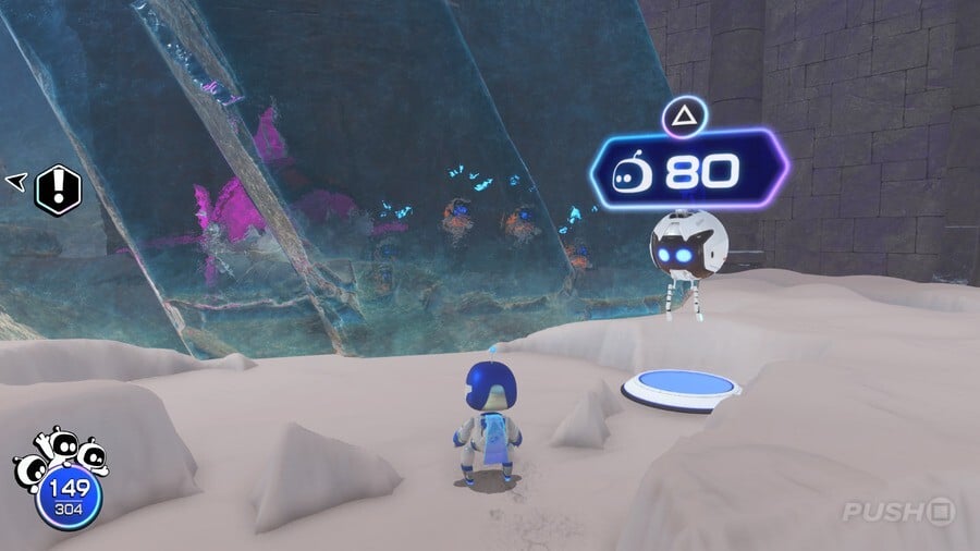 Astro Bot: Crash Site Walkthrough - All Collectibles: Bots, Puzzle Pieces 48