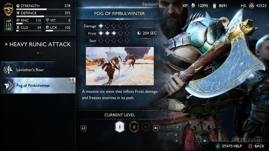 God of War Ragnarok: All Heavy Runic Attacks Locations and Upgrades 5