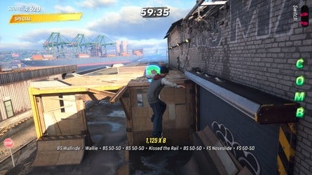 Tony Hawk's Pro Skater 3 + 4: Shipyard Walkthrough - All Park Goals and Collectibles 71