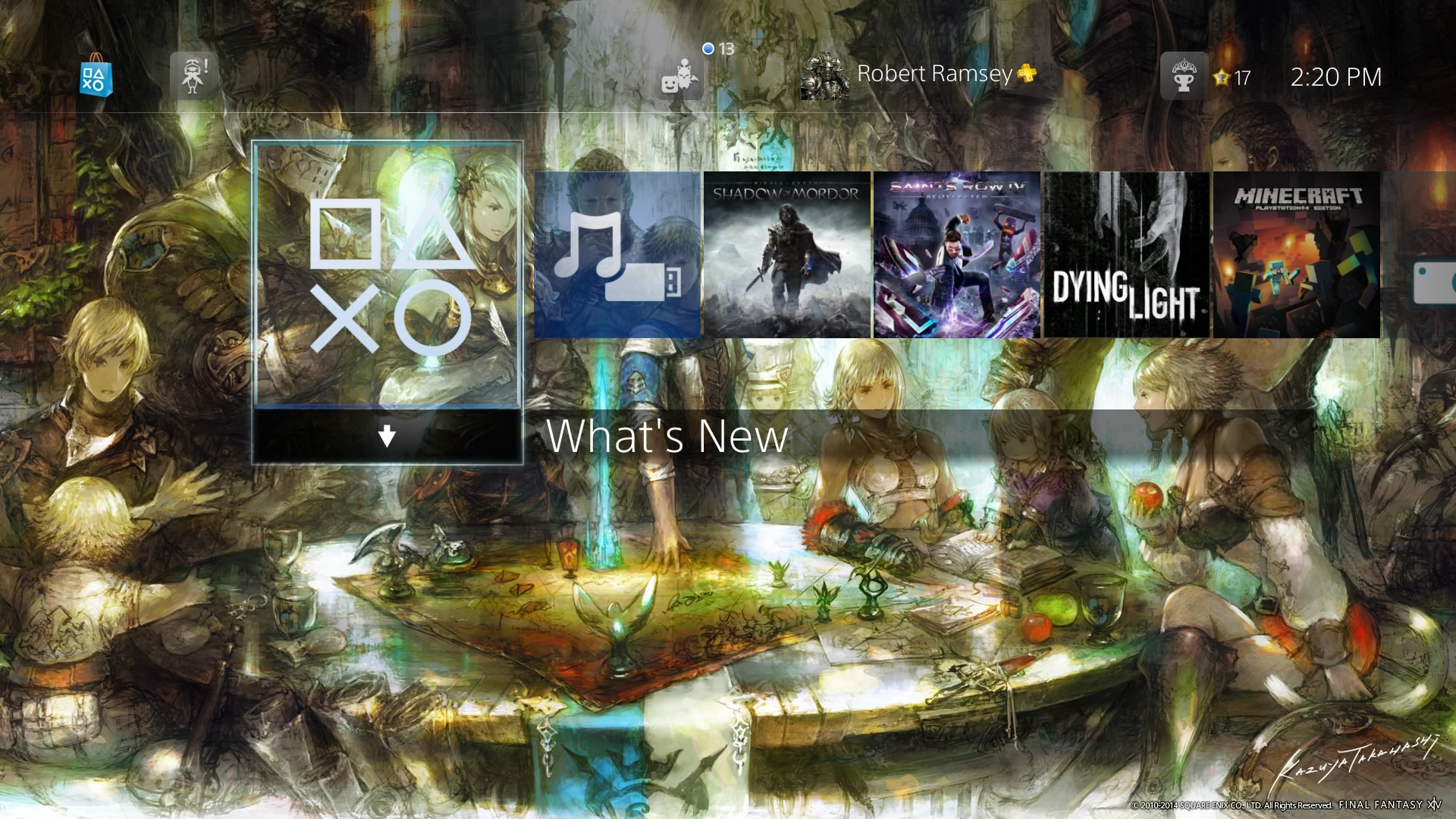 Final Fantasy Xiv S Fantastic Ps4 Theme Is Now Available And Free In Europe Push Square